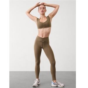Athleta Olive Green Activewear Set